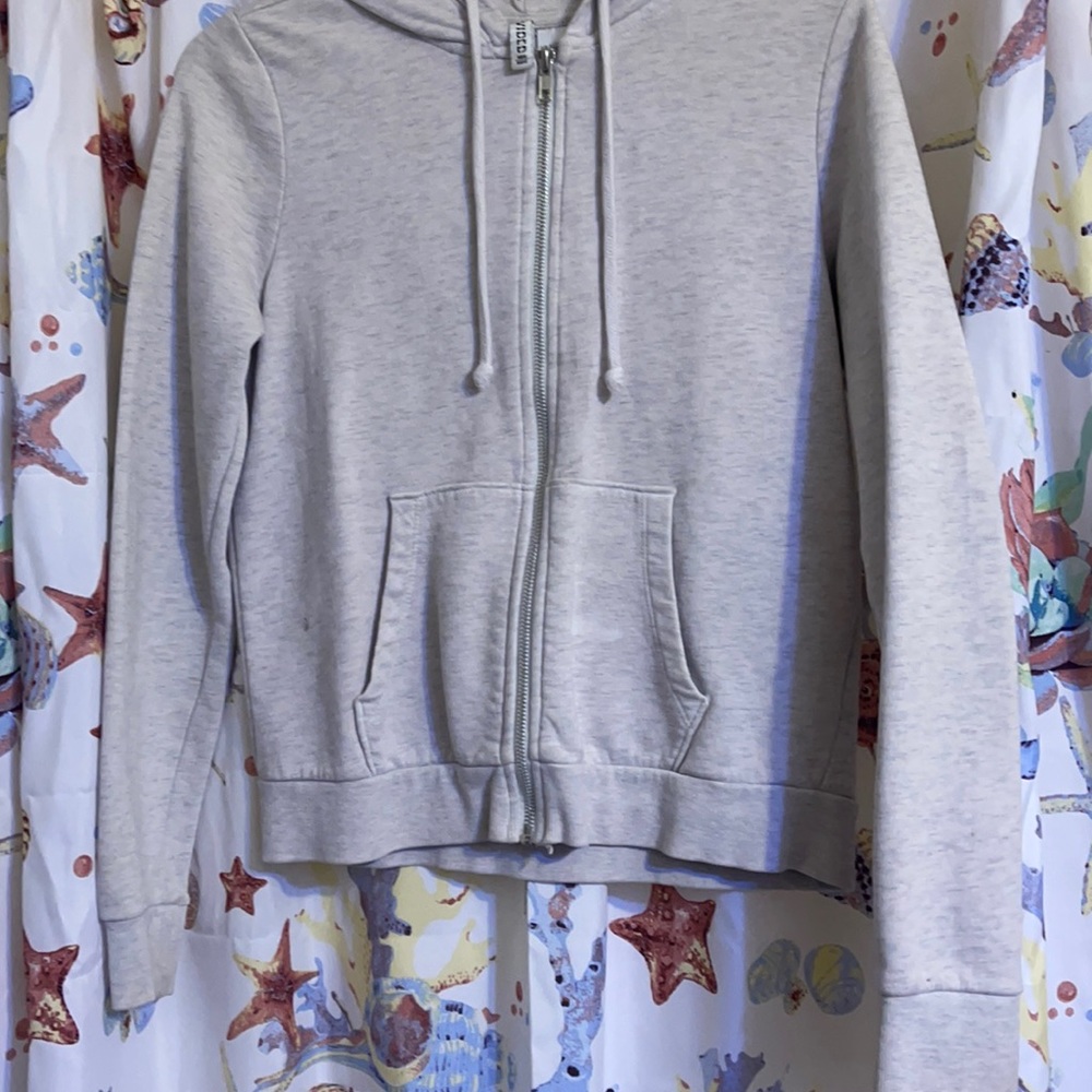 grey jacket
